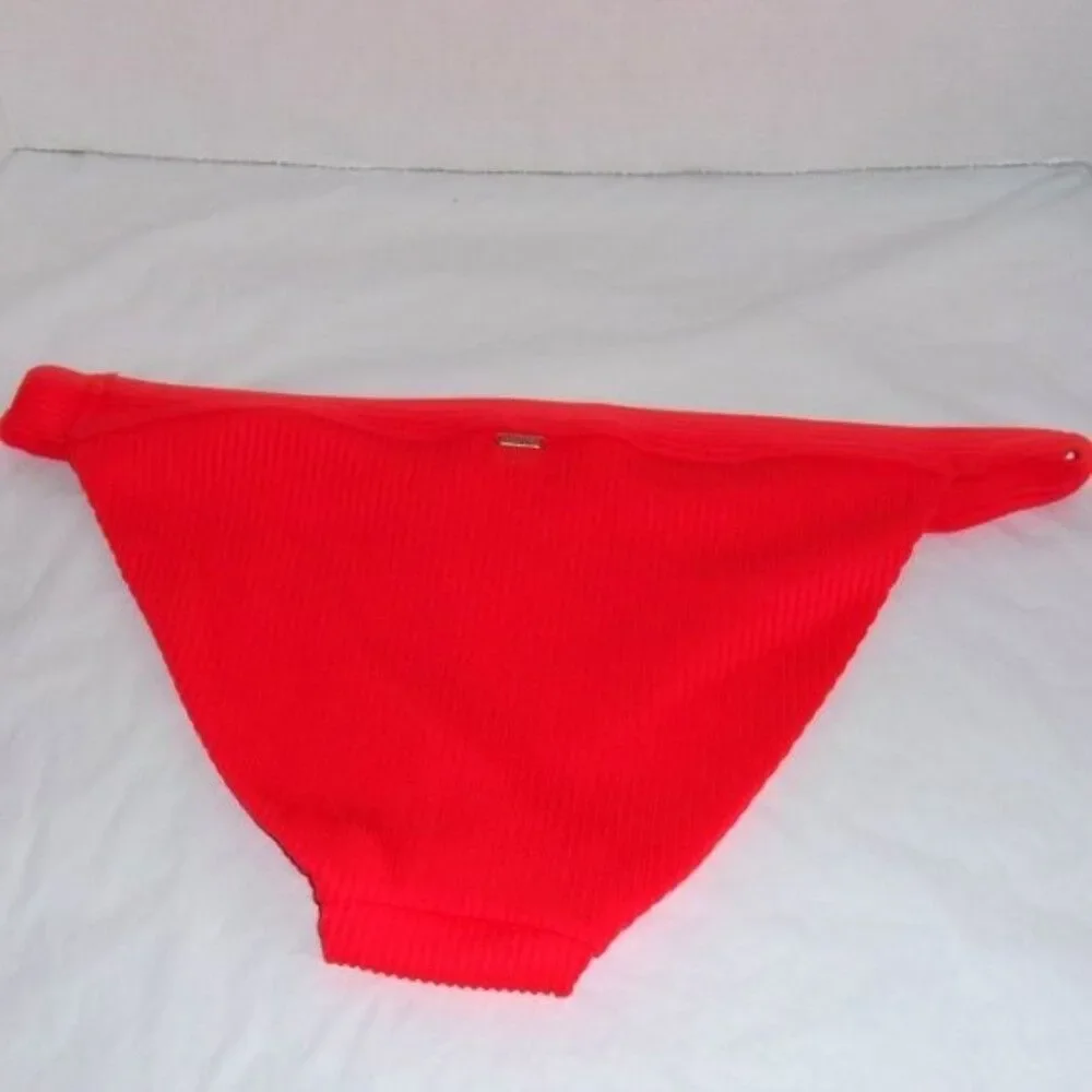 Hollister XL Red Ribbed Bikini